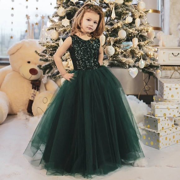 Dresses | Emerald Green Flower Girl Dress | Poshmark
